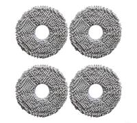 HOHOVYVY Tappezzeria Mop Accessori Set di Ricambi Per ECOVACS Per Deebot T30C Pro Per Robot Aspirapolvere Omni, Durevole E Facile Da Installare (4 PACK)