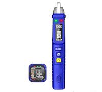 HOHOVYVY Tester di tensione, 12-1000 V, senza contatto, con indicatore LED per elettricisti CAT III 1000 V (penna elettrica + 10 A)