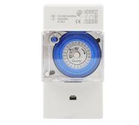 HOHOVYVY Timer per guida manuale, 110 - 230 V, timer meccanico, controllo 24 ore, relè orario