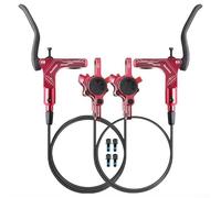 HOHOVYVY Un must have i freni a disco idraulici per mountain bike ad alte prestazioni costruiti per durare sui sentieri (rosso)