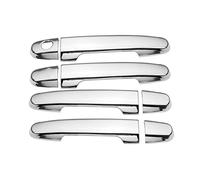 HOHPMGFGNN auto Chrome Car Door Handle Cover Bowl Trim Per Corolla Per Axio Per Altis 2008 2009 2011 2012 2013 Accessori Per Lo Styling Adesivi(1 keyhole)