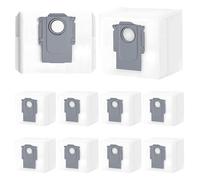 HoHumoca 10 Pièces Sacchetti di Ricambi per Roborock Q5 Max+ /Q5 Pro /Q5 Pro+ /Q7 Max /Q7 Max+ /Q8 Max /Q8 Max+ /S7 Max Ultra /S7 MaxV Ultra /S7 Pro Ultra /S8+ /S8 Pro Ultra, 3L Grande Capacité