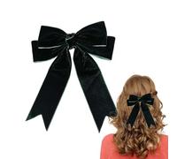 HohuzSruk Fermagli per capelli con fiocco in velluto, per ragazze, per adolescenti, bambini, figlia, sorella, fidanzata, lei