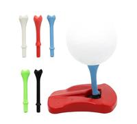 HohuzSruk Tee simulatore di golf, supporto per monitor di lancio con base stabile, tee driving range | per casa, cortile, mettere pratica allenamento colpire swing uomini donne