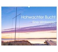 Hohwachter Bucht - eine Winterreise (Wandkalender 2027 DIN A2 quer), CALVENDO Monatskalender: Idyllische Motive im magischen Winterlicht.