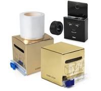 HOINCO 2 Pacchetti Eyebrow Tattoo Pellicola Protettiva di Plastica Wrap, 1 Pacchetti Eyebrow Mapping String di Misura, Strumento Cosmetico si Applica a Laminazione, Microblading o Tint Kit.