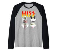 Hoist Funny Snake Lover Rock And Roll Band Idea Regalo Maglia con Maniche Raglan