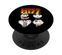 Hoist Funny Snake Lover Rock and Roll Band Idea regalo PopSockets PopGrip Adesivo