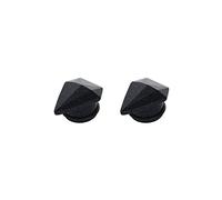Hoisy Dilatatori per Orecchie 2Pezzi, Dilatatori Orecchie Set 14mm(9/16 inch), Pietra Geometrica, Acrilico, Blu Scuro