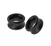 Hoisy Dilatatori per Orecchie Set da 2 Pezzi, Set Dilatatori 8mm(0G), Legno Nero, Legno, Nero