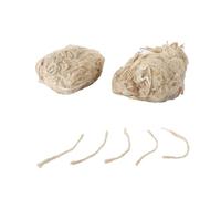 Hoite 2 Pezzi Di Materiale Naturale Per Nidi, Comodo Materiale Per Nidificare Gli Uccelli in Juta, Seta, Paglia, Cotone, Mix Di Agave E Sisalana, Adatto Per Nidificare Uccelli Domestici