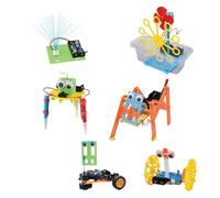 Hoite Kit di 6 pezzi di scienza e robotica STEM - Giocattoli educativi per bambini dai 4 ai 12 anni con esperimenti e lavoretti