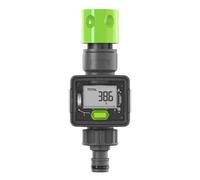 Hoite Misuratore Di Portata D'acqua Digitale, Con Display Chiaro E Leggibile, Per Tubo Da Giardino, Connettore Da 3/4 Di Pollice, Per Tubi, Giardinaggio, Lavaggio Auto
