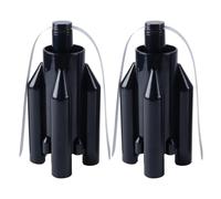 Hoite Ventilatore anti-mosche da 2 pezzi per tavoli, ventilatore allontanare le mosche volanti cene all'aperto, ristoranti, terrazze