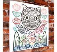 Hojakdo Illust Artwork Painting L Size Tiger Magpie Pine Tree K-POP Demon Hunter