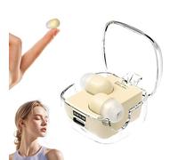 Hojalis Auricolari Invisibili per Dormire, Auricolari Invisibili Bluetooth Color Pelle, Cuffie Sleep Earbuds Headphones, Mini Micro AuricolariBluetooth, AuricolariBluetooth per Piccole Orecchie