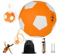 Hojalis Pallone da Calcio Curvo, Pallone da Calcio Inter Misura 5, Flessibile, Pallone Calcio Curva in Gomma, Palla Curva, Swerve Ball, Calcio in Curva per Bambini e Attività All'aperto