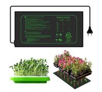 Hojalis Tappetino Riscaldante Piante, 21W Tappetino Riscaldante per Piantine, Tappeto Riscaldante Piante Impermeabile (con termostato)