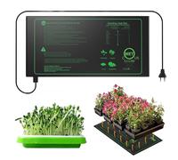 Hojalis Tappetino Riscaldante Piante, 21W Tappetino Riscaldante per Piantine, Tappeto Riscaldante Piante Impermeabile (Senza termostato)