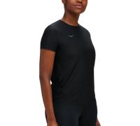 Hoka airolite run black maglietta a manica corta da donna
