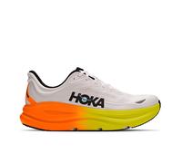 Hoka Bondi 9 White/Neon Tangerine da Uomo 44 Bianco