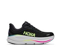 Hoka Bondi 9 Black/Neon Dragonfruit da Donna 41 1/3 Nero