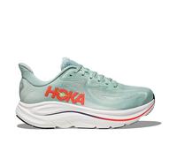 Hoka Clifton 10 Sage/Neon Flame da Uomo 44 Celeste