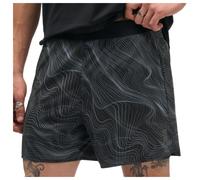HOKA - Glide Short 5'' Brief Clf PRT - Pantaloncini da running M nero