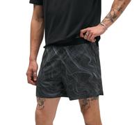 Hoka - Short stretch et ultraléger - M Glide Short 5 Brief Clf Prt Black / White Prt - Taglia S - Nero