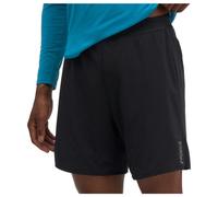 HOKA - Glide Short 7'' 2In1 - Pantaloncini da running S nero