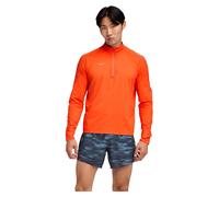 Hoka - T-shirt da trail running da uomo con mezza zip - M GlideTech Quarter Zip Lava per Uomo - Taglia M - Arancione Arancione M