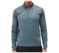 HOKA - Glidetech Quarter Zip - Maglia da corsa M grigio