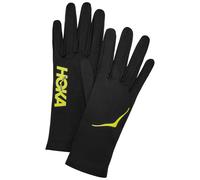 Hoka - Guanti in pile leggere - Airolite Run Gloves Black in Silicone - Taglia XL - Nero