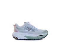 Hoka - Chaussures de trail - Mafate 5 W Ambient Blue/Rosemary per Donne - Taglia 38 2/3 - Rosa