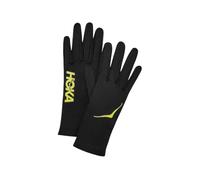Hoka - Guanti in pile leggere - Airolite Run Gloves Black in Silicone - Taglia S - Nero