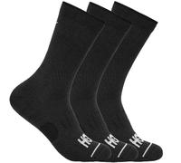 Hoka - Set di 3 paia di calze da trail/running - Crew Run Sock 3-Pack Black / Black / Black - Taglia L - Nero