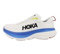 HOKA One One M Bondi 8 Sneaker da Uomo, Bianco, Blu, Rosso., 46 EU