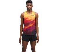 HOKA ONE ONE Race Day Singlet Tr Prt - Uomo - - Taglia S- modello 2026