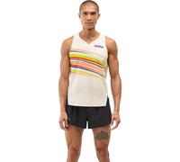 HOKA ONE ONE Race Day Singlet - Uomo - Bianco / Multicolore - Taglia L- modello 2026