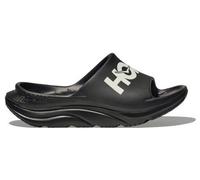Hoka ora athletic slide recovery shoes black white unisex