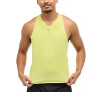 Hoka Race Day Singlet Canotte e Top L Giallo