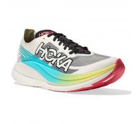 Hoka Rocket X 2 Azzurro Giallo Rosso - Scarpe Running Uomo EUR 46 2/3 / US 12