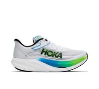 Hoka Rocket x 3 Frost/Electric Lime 45 1/3 Bianco