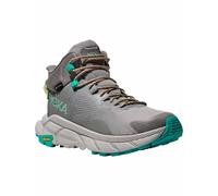 Hoka - Scarpe da trekking da giorno in GORE-TEX - Trail Code GTX M Galactic Grey / Electric Aqua per Uomo - Taglia 8 US - Grigio