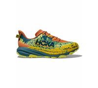 Hoka - Scarpe da trekking/trail - Speedgoat 6 Y Terra Cotta/Mountain Fog - Taglia Bambino 6,5 US - Giallo Giallo 6,5 US