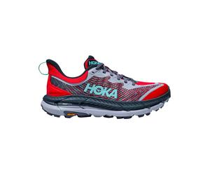 Hoka - Scarpe trail - Mafate Speed 4 W Cerise / Stormy Skies - Taglia 36 2/3 - rosso