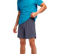 Hoka - Short trail running da uomo - M Glide 7'' Short 2in1 Charcoal Grey per Uomo in Pelle - Taglia M - Grigio