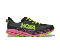 HOKA Speedgoat 6 M - scarpe trail running - uomo 11,5 US Black/Pink/Light Green man Vegan,Vibram