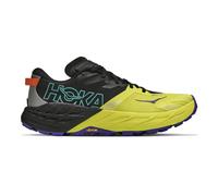 HOKA Speedgoat 7 M - scarpe trail running - uomo Black/Yellow/Purple 9,5 US