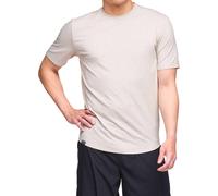 Hoka - T-shirt da trail/running - M Hoka Essential Tee Sesame Htr per Uomo - Taglia L - Beige